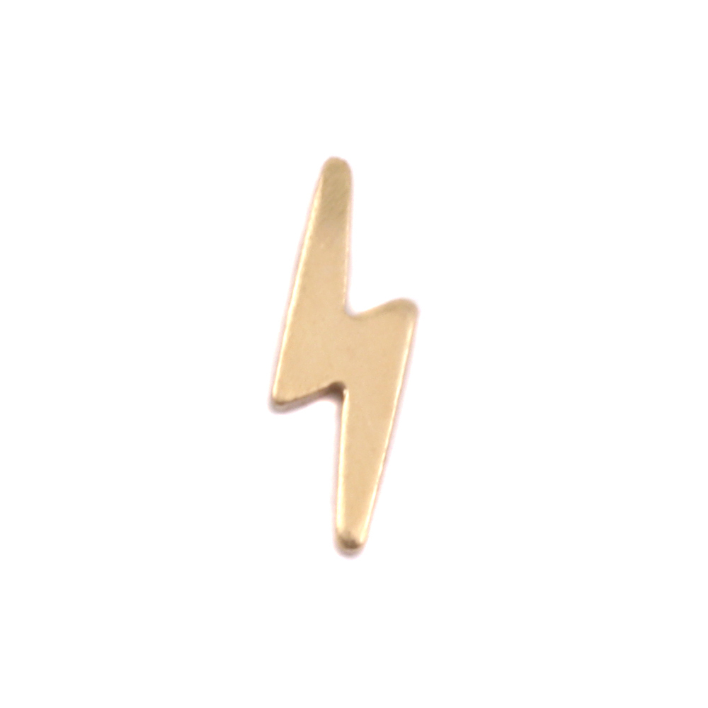Charms & Solderable Accents Gold Filled Lightning Solderable Accent, 24g - Pack of 5